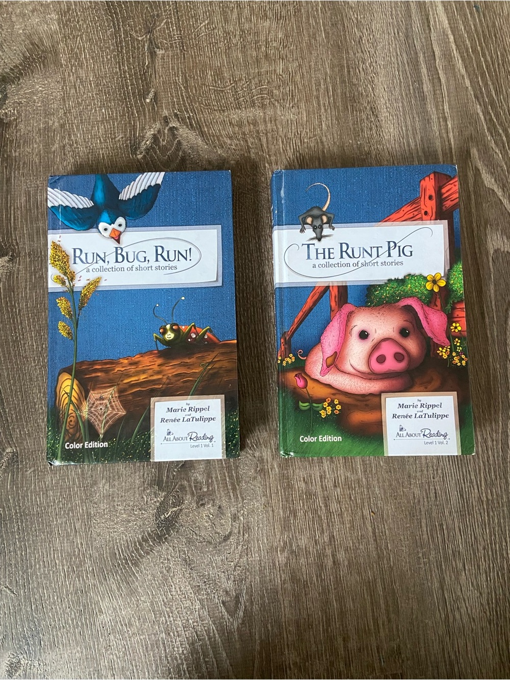 Run, Bug, Run! & The Runt Pig - All About Reading Level 1